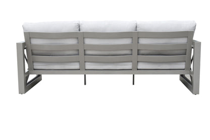 Dalilah - Patio Sofa - Gray - Hornell Furniture Outlet