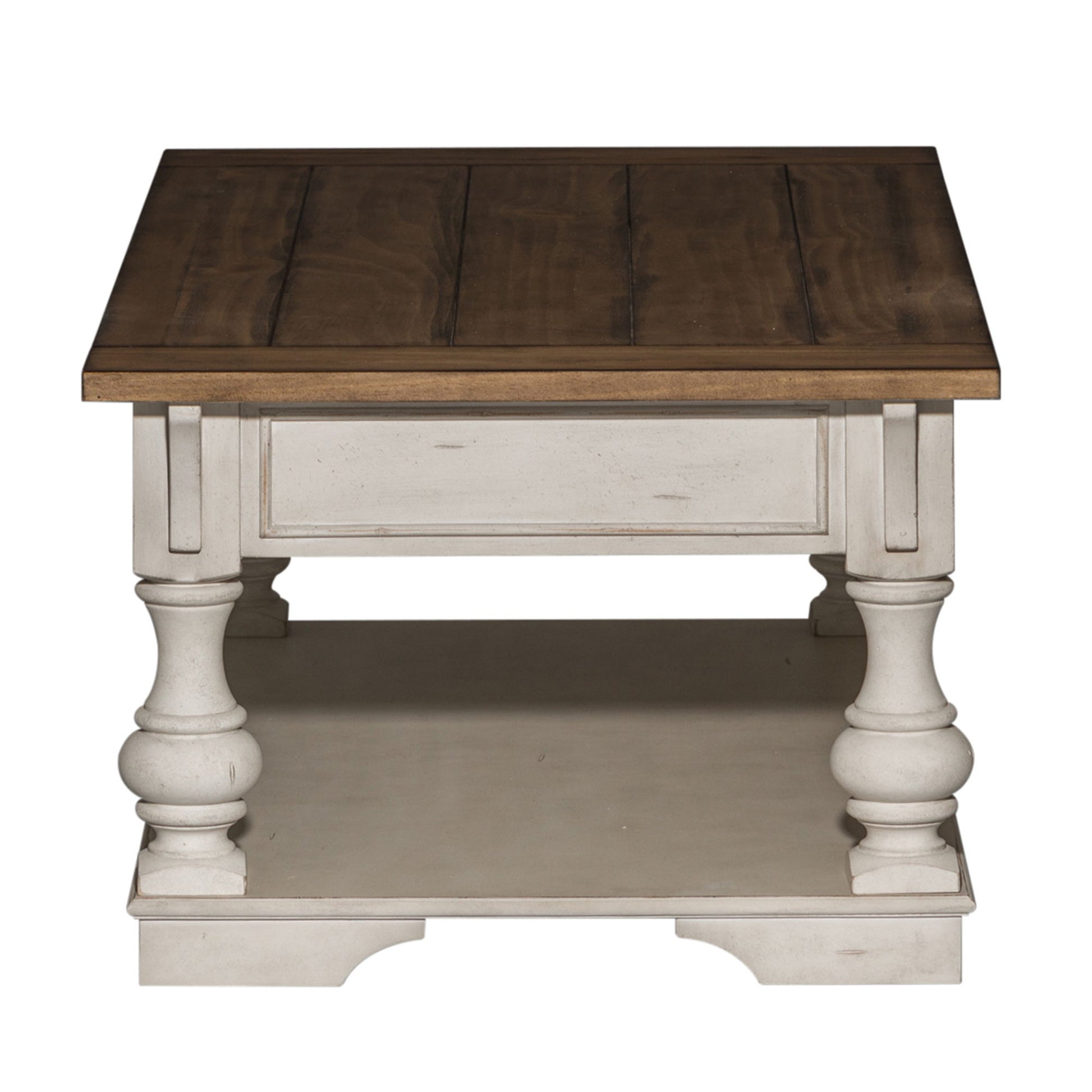 Morgan Creek - Cocktail Table - White - Hornell Furniture Outlet