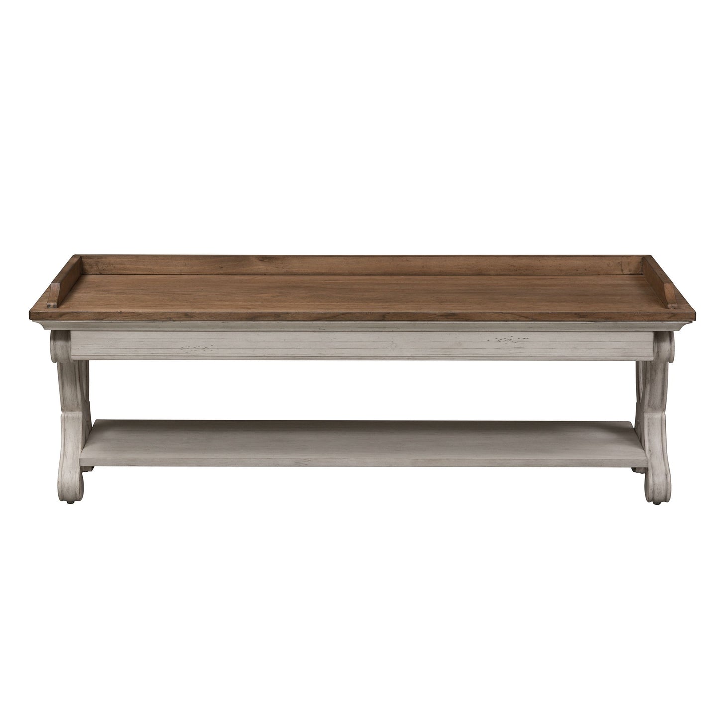 Farmhouse Reimagined - Bed Bench - White - Hornell Furniture Outlet