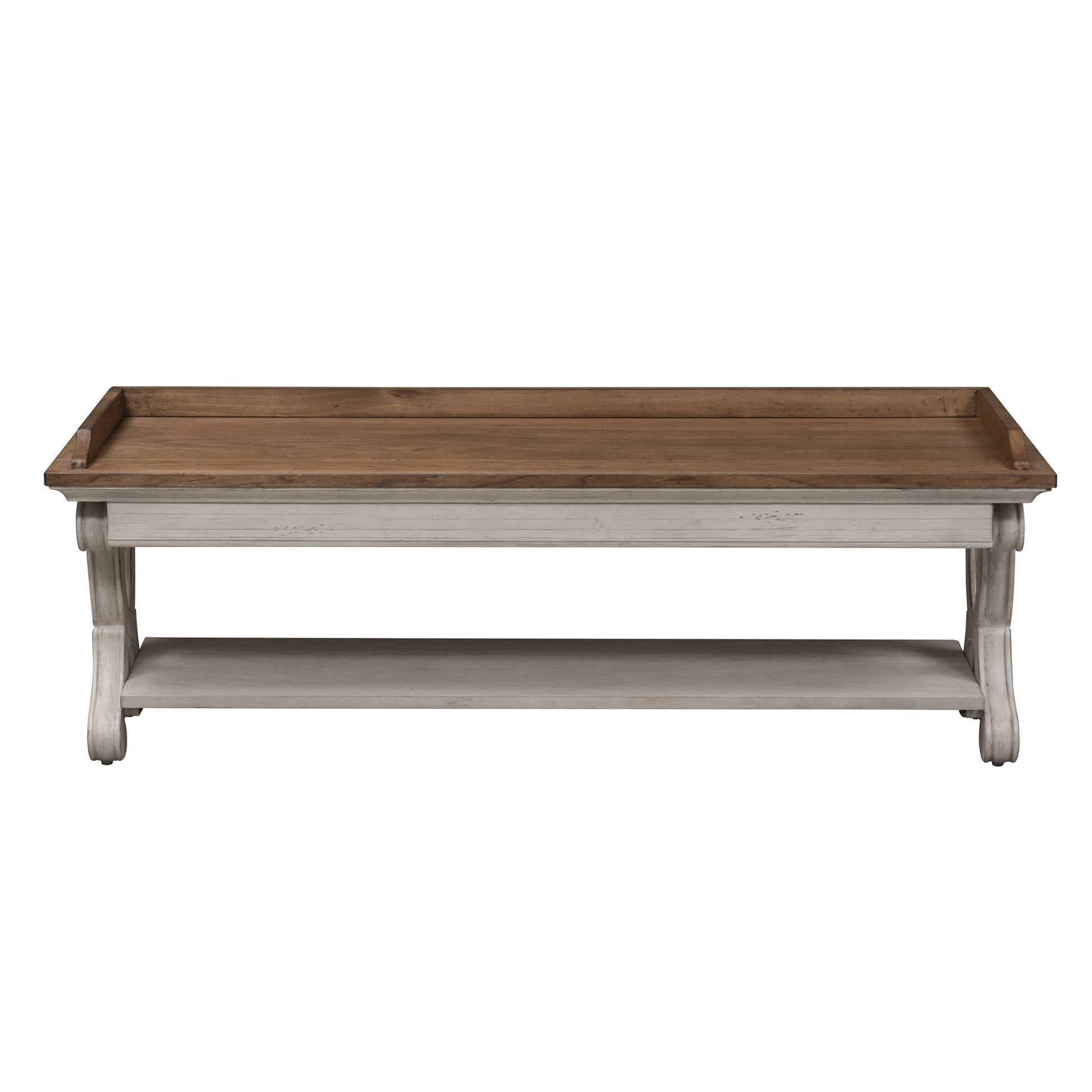 Farmhouse Reimagined - Bed Bench - White - Hornell Furniture Outlet