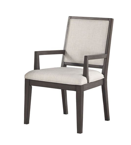 Mila - Arm Chair (Set of 2) - White - Hornell Furniture Outlet