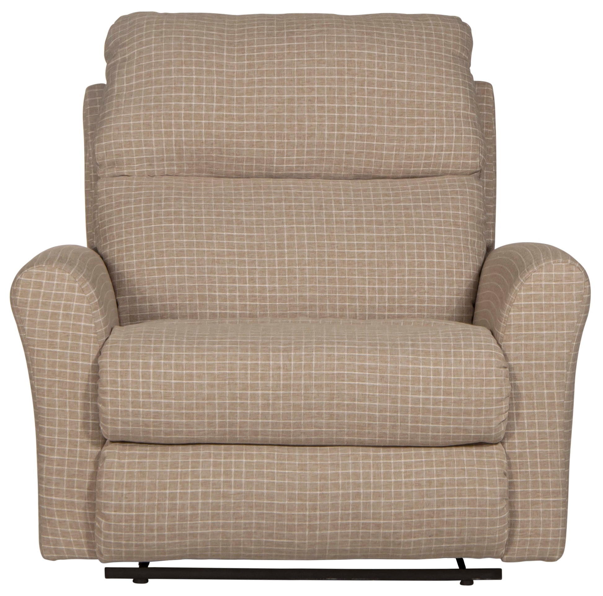Justine - Lay Flat Extra Wide Recliner - Sandstone - Hornell Furniture Outlet