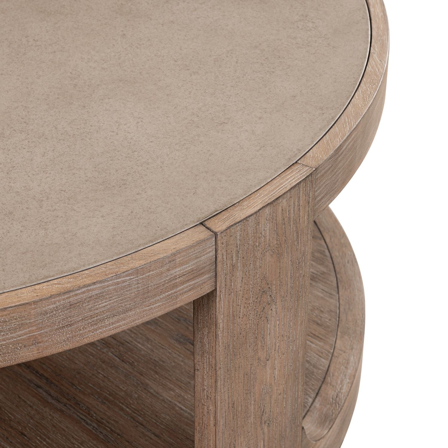South Bend - Round Cocktail Table - Brown - Hornell Furniture Outlet