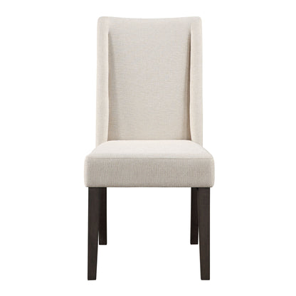 Napa - Upholstered Side Chair (Set of 2) - Dark Brown - Hornell Furniture Outlet