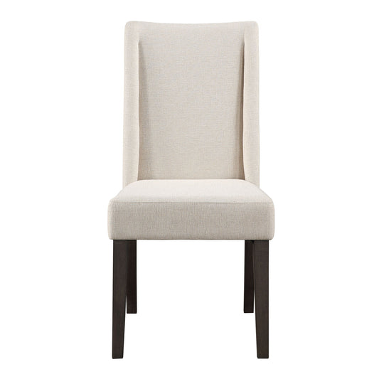 Napa - Upholstered Side Chair (Set of 2) - Dark Brown - Hornell Furniture Outlet