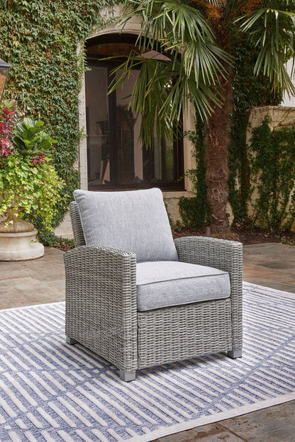 Naples Beach - Light Gray - Lounge Chair w/Cushion - Hornell Furniture Outlet