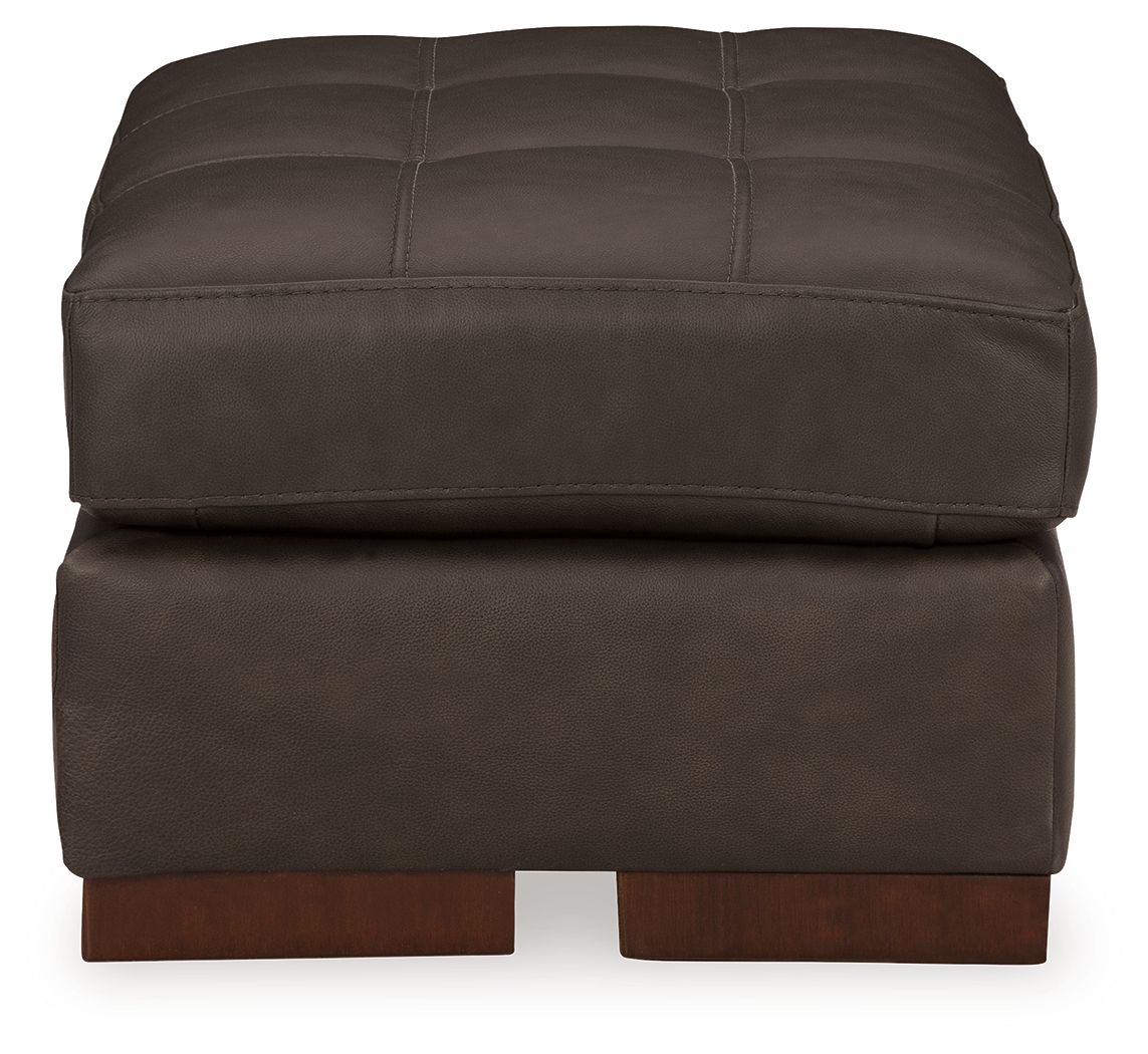 Luigi - Thunder - Ottoman - Hornell Furniture Outlet