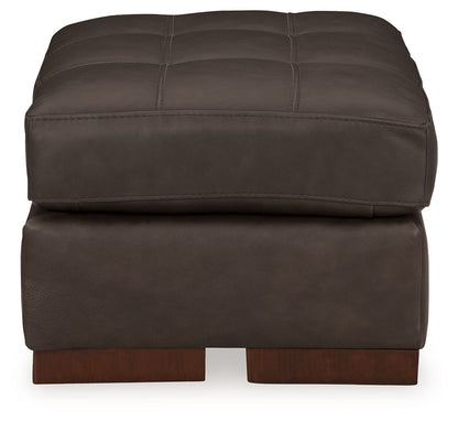 Luigi - Thunder - Ottoman - Hornell Furniture Outlet
