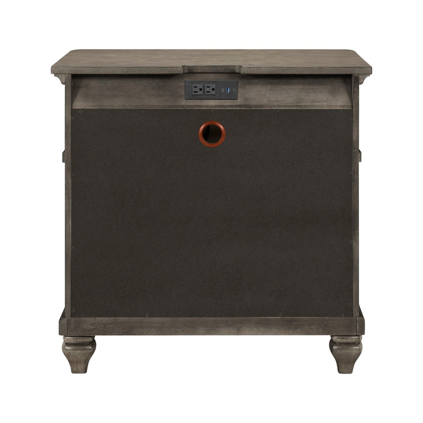 Twin Lakes - Nightstand With Charging Station - Hornell Furniture Outlet
