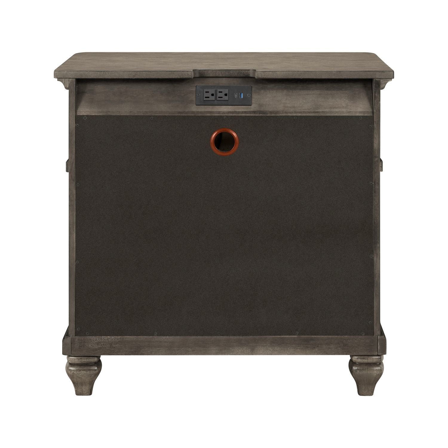 Twin Lakes - Nightstand With Charging Station - Hornell Furniture Outlet