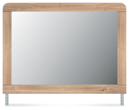 Kinlanni - Bedroom Mirror - Tan - Hornell Furniture Outlet