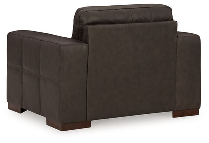 Luigi - Thunder - Chair And A Half - Hornell Furniture Outlet