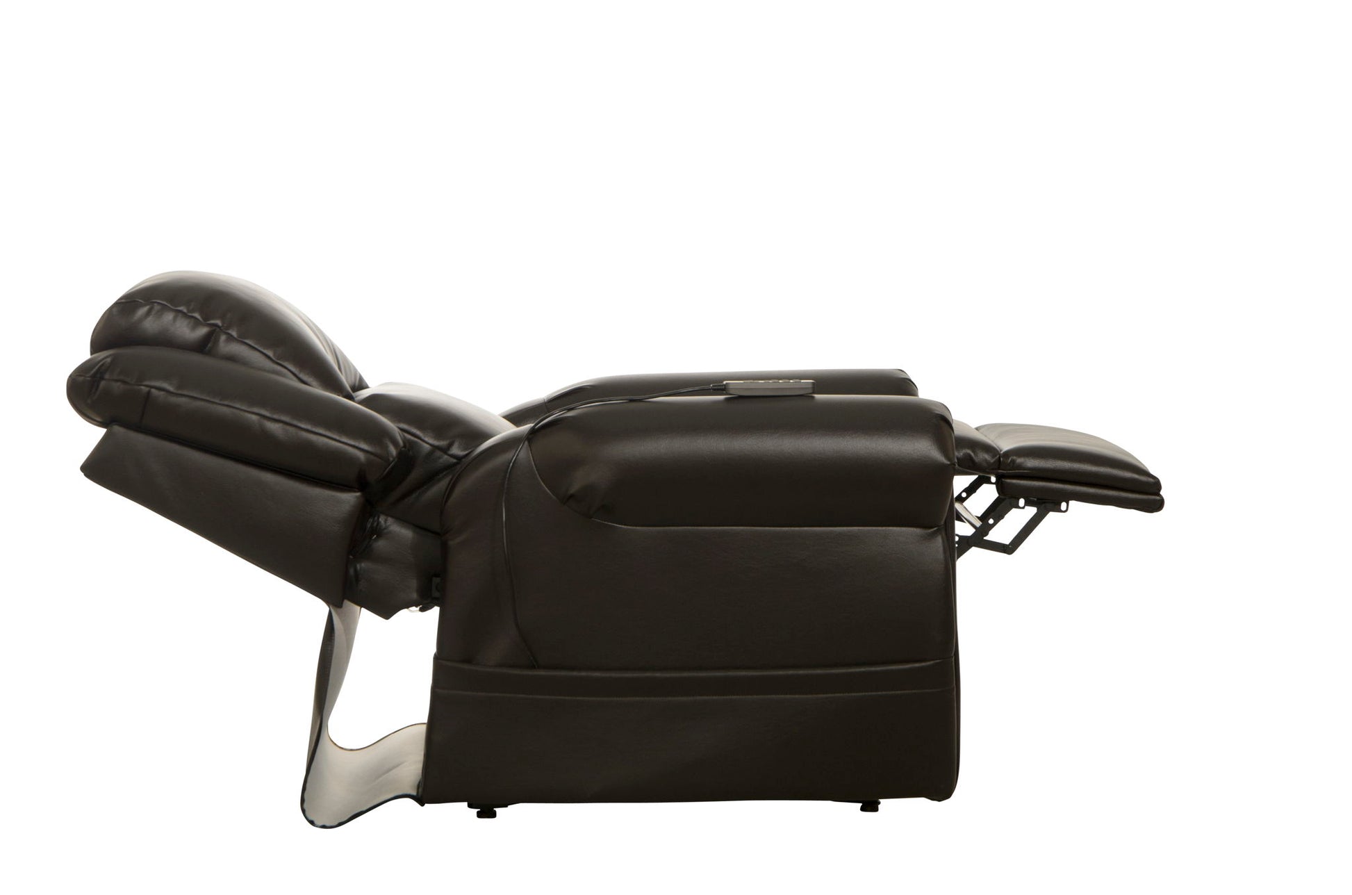 Cosset - Power Lift With Power Headrest / Layflat / Heat / Massage - Espresso - Hornell Furniture Outlet