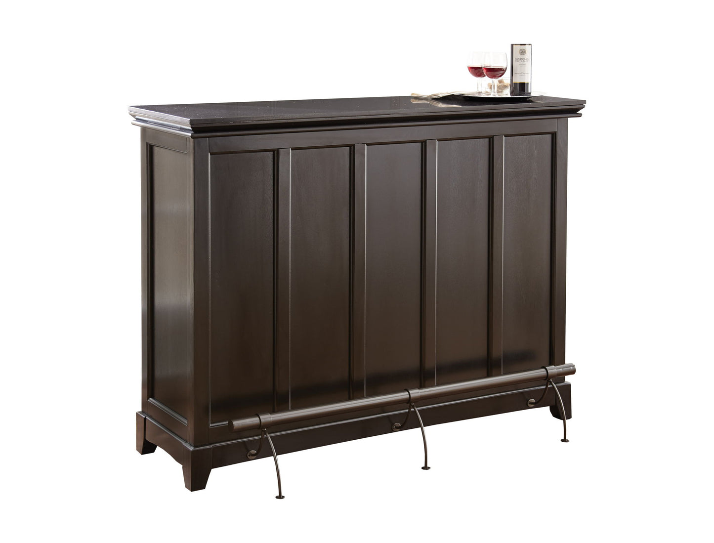 Garcia - Silverstone Top Counter - Dark Brown - Hornell Furniture Outlet