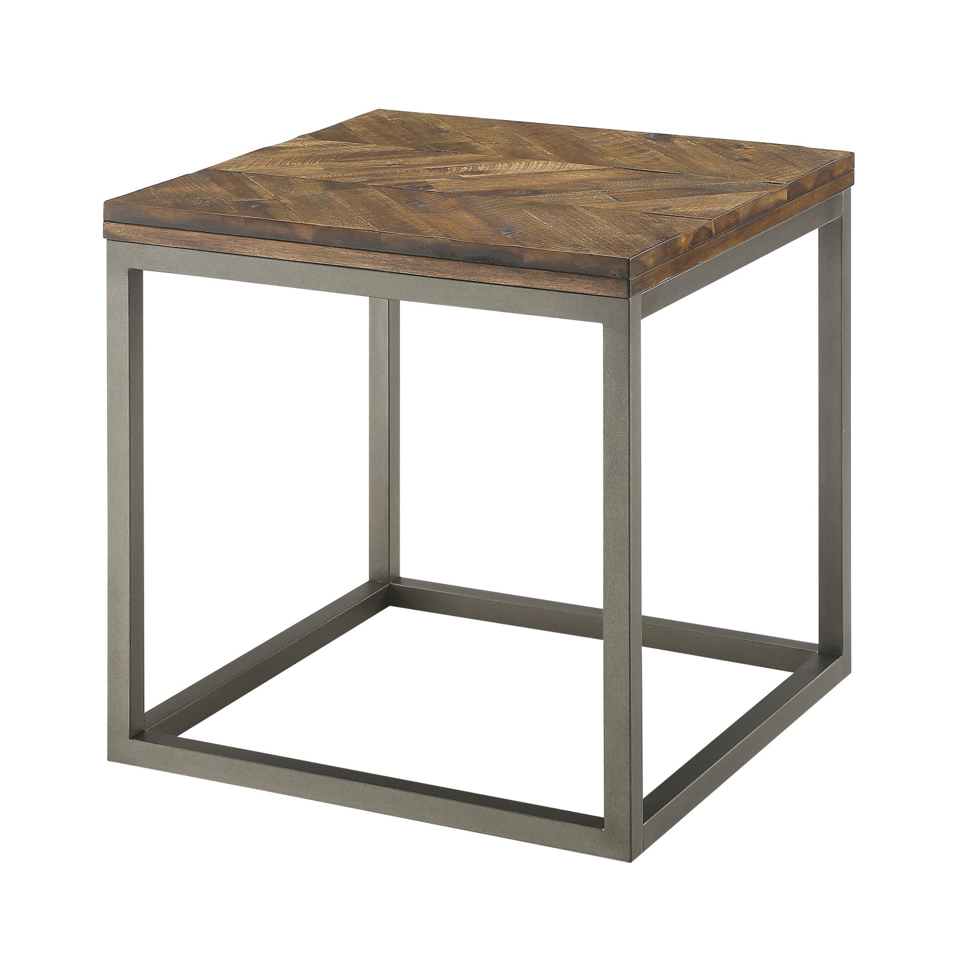Lorenza - End Table - Brown - Hornell Furniture Outlet