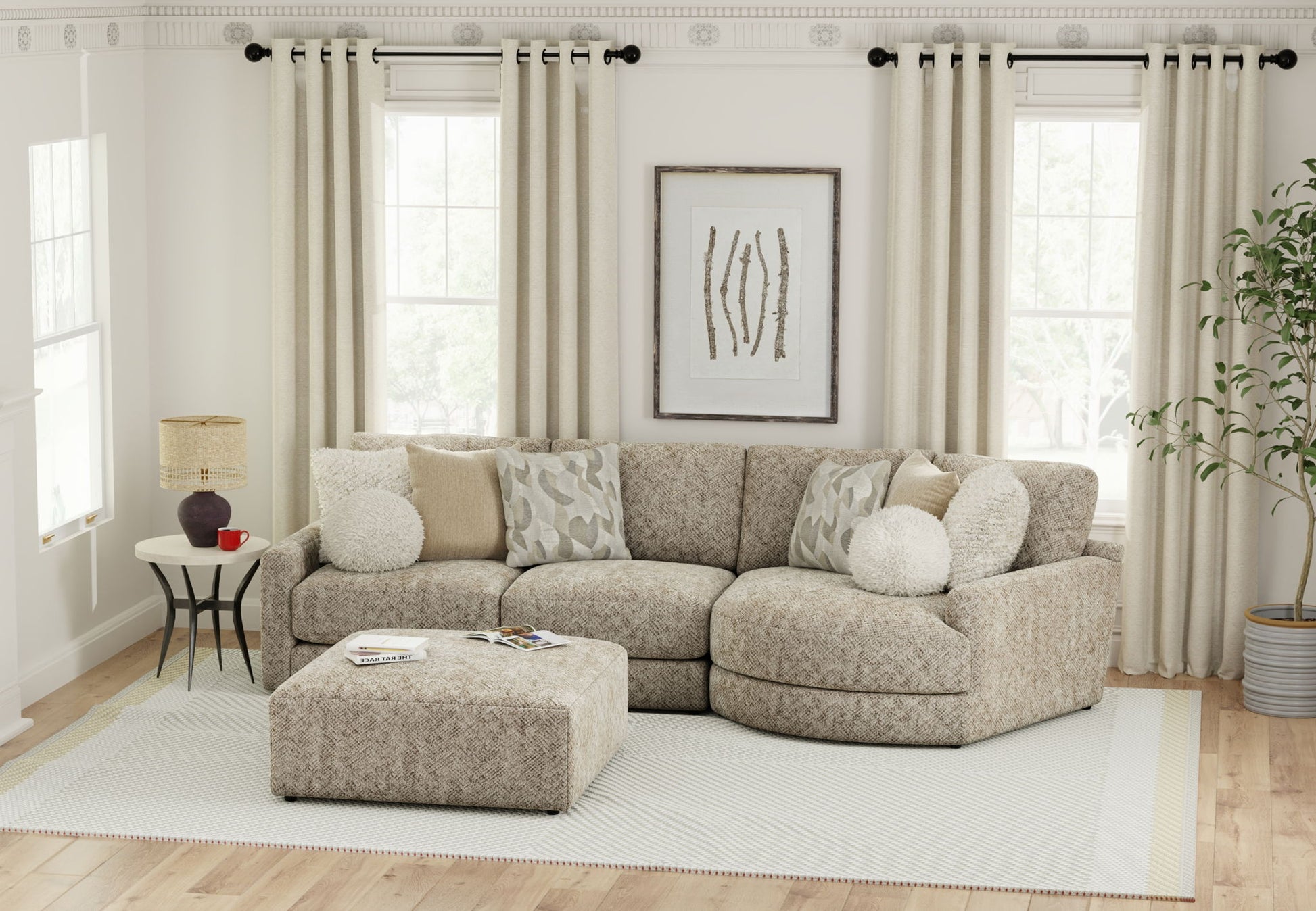 Turner - Sectional - Hornell Furniture Outlet