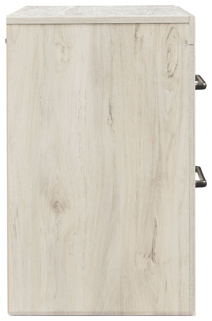 Cambeck - Whitewash - Two Drawer Night Stand - Hornell Furniture Outlet