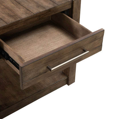 Broadmore - Drawer End Table - Brown - Hornell Furniture Outlet
