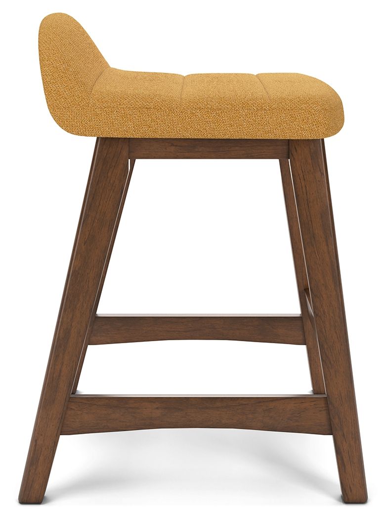 Lyncott - Upholstered Barstool (Set of 2) - Hornell Furniture Outlet