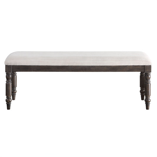 Hutchins - Dining Bench - Dark Brown - Hornell Furniture Outlet