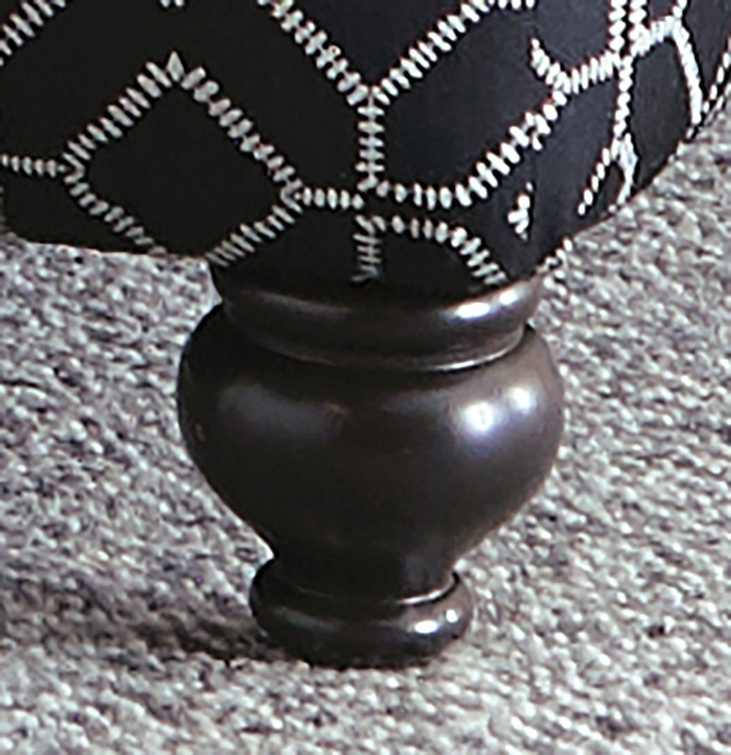 Cumberland - Cocktail Ottoman - Onyx - Hornell Furniture Outlet