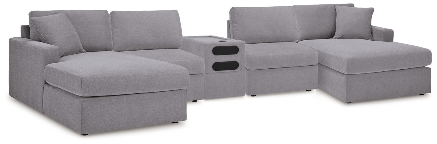 Modmax - Granite - Sectional - Hornell Furniture Outlet