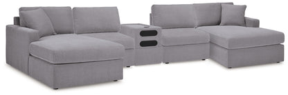 Modmax - Granite - Sectional - Hornell Furniture Outlet