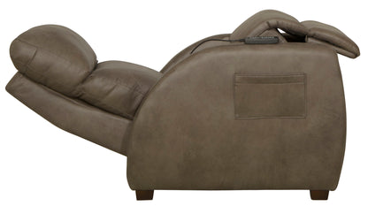 Relaxer - Power Headrest Power Lay Flat Reclining With Heat / Massage / Lumbar / Zero Gravity - Hornell Furniture Outlet