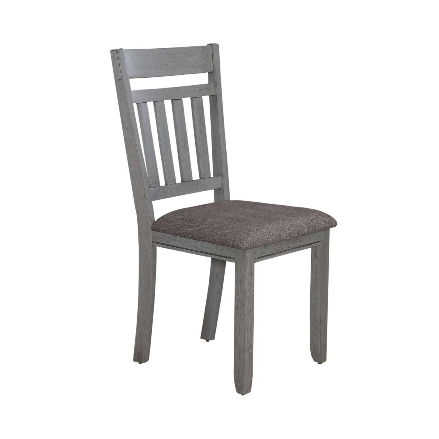Newport - Splat Back Side Chair (RTA) - Gray - Hornell Furniture Outlet
