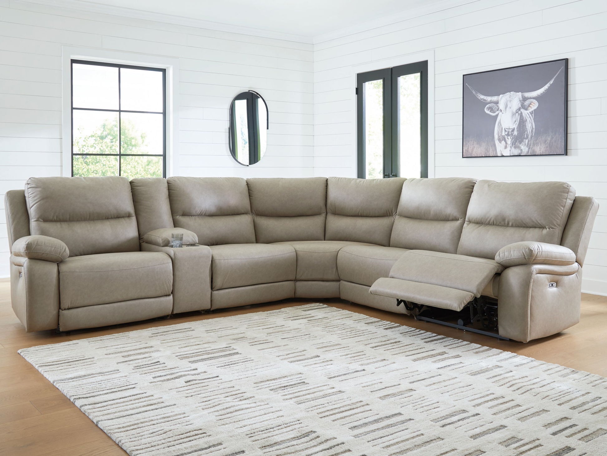 Narwhal Place - Reclining Sectional - Hornell Furniture Outlet