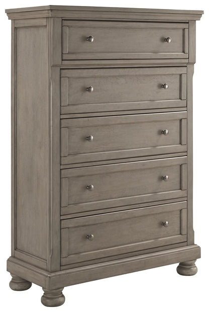 Lettner - Sleigh Bed Set - Hornell Furniture Outlet