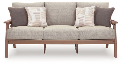 Grover Beach - Sofa With Cushion - Driftwood - Hornell Furniture Outlet