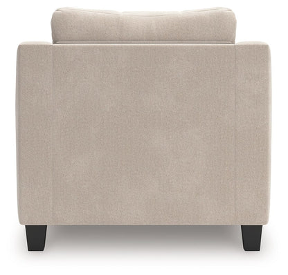 Willarae - Taupe - Chair And A Half - Hornell Furniture Outlet