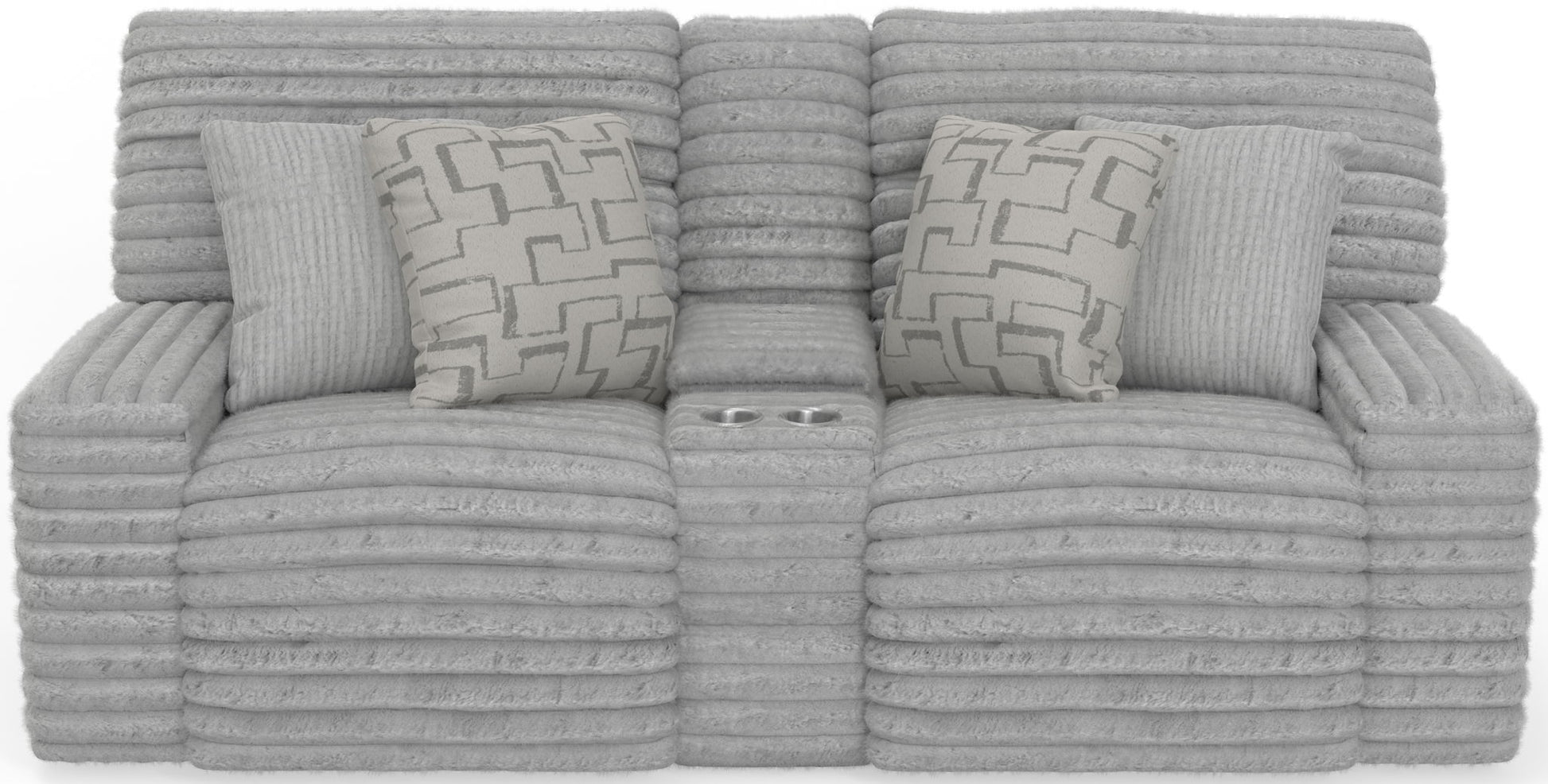 Lynx - Power Reclining Console Loveseat With Zero Gravity - Hornell Furniture Outlet