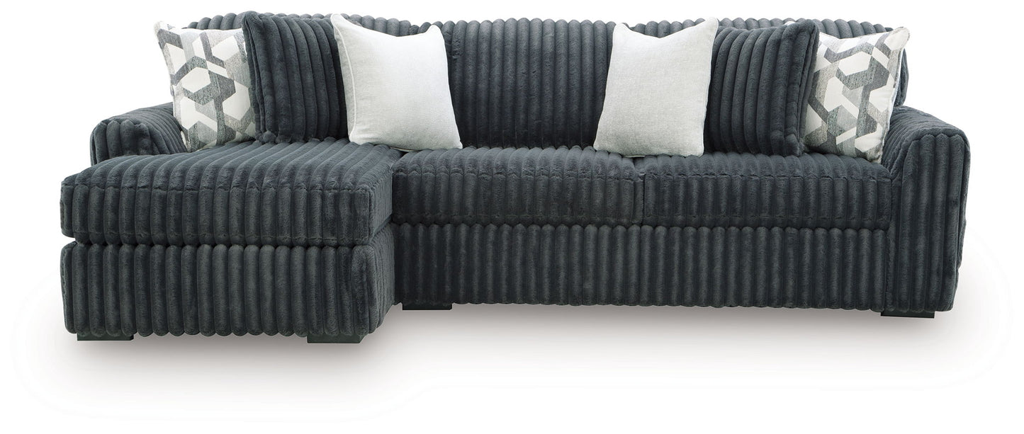 Midnight - Madness - Sectional - Hornell Furniture Outlet