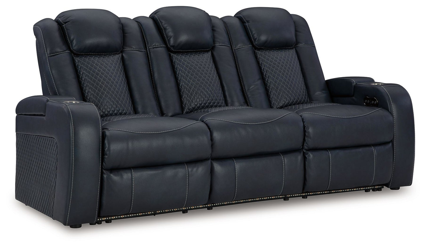 Fyne - dyme - Reclining Living Room Set - Hornell Furniture Outlet