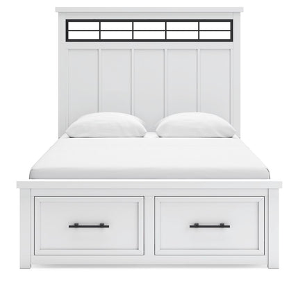Ashbryn - Panel Storage Bedroom Set - Hornell Furniture Outlet