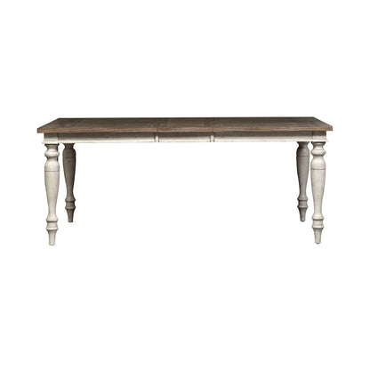 Whitney - Rectangular Leg Table - White - Hornell Furniture Outlet