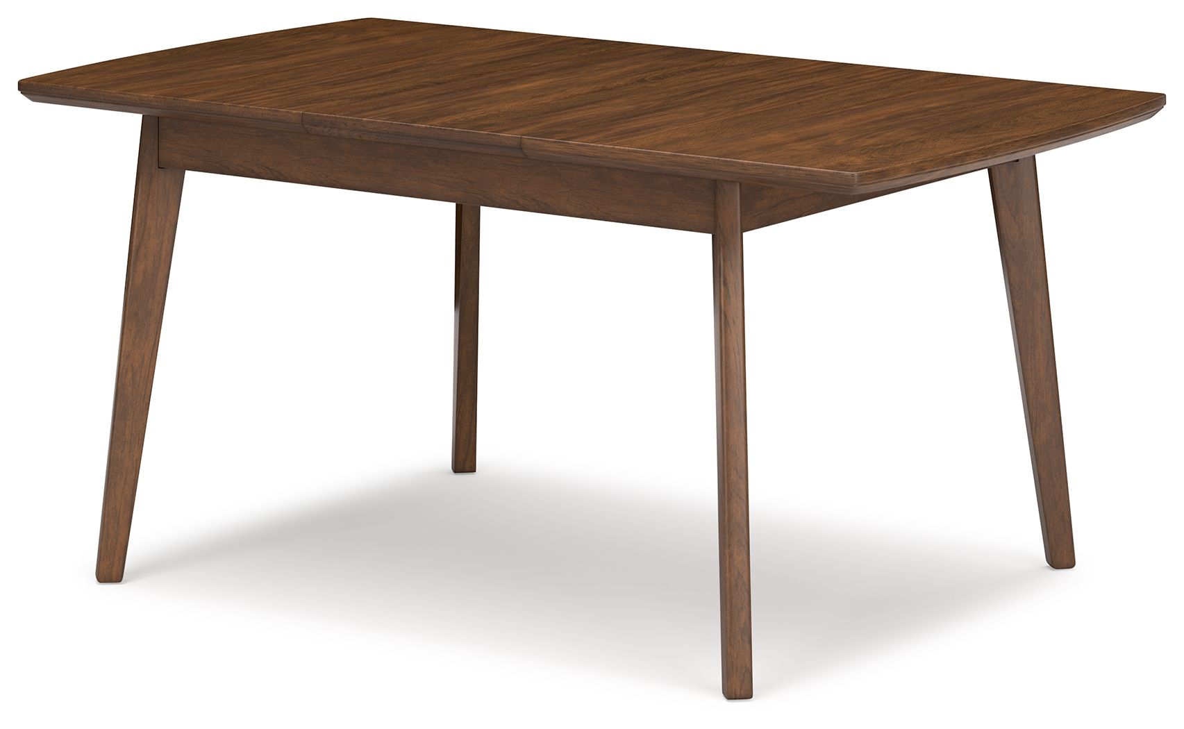 Lyncott - Brown - Rectangular Dining Room Butterfly Extension Table - Hornell Furniture Outlet