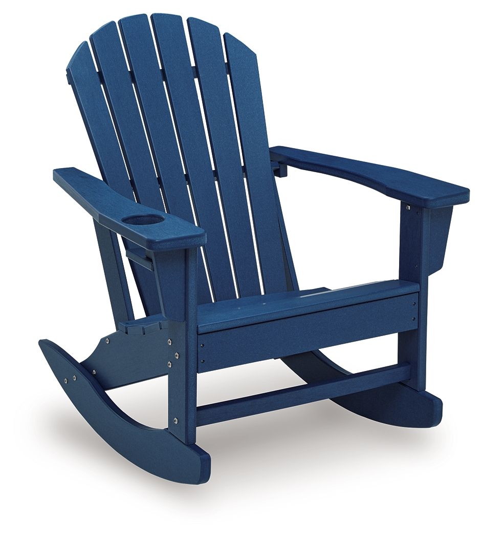 Sundown Shores - Rocking Chair - Blue - Hornell Furniture Outlet