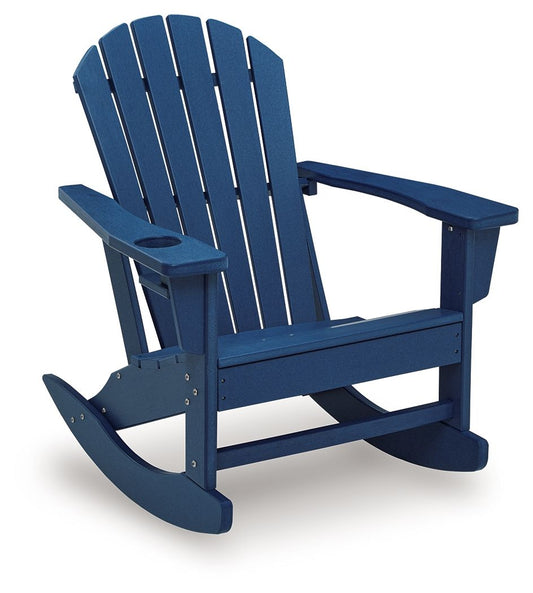 Sundown Shores - Rocking Chair - Blue - Hornell Furniture Outlet
