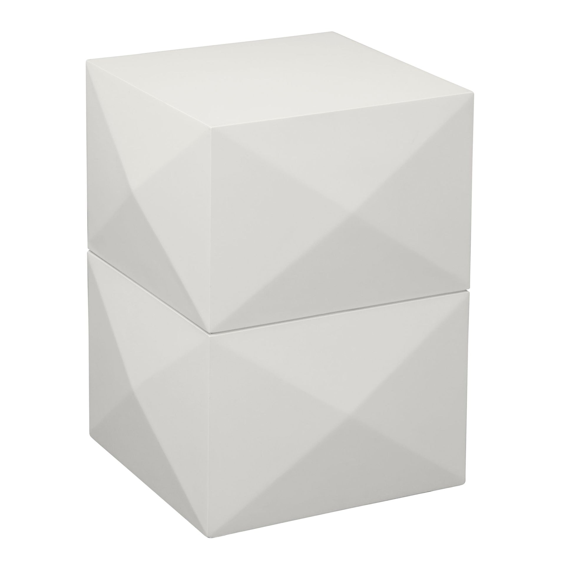 Malibu - Side Table - White - Hornell Furniture Outlet