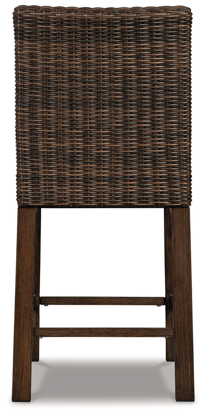 Paradise Trail - Medium Brown - Barstool (Set of 2) - Hornell Furniture Outlet