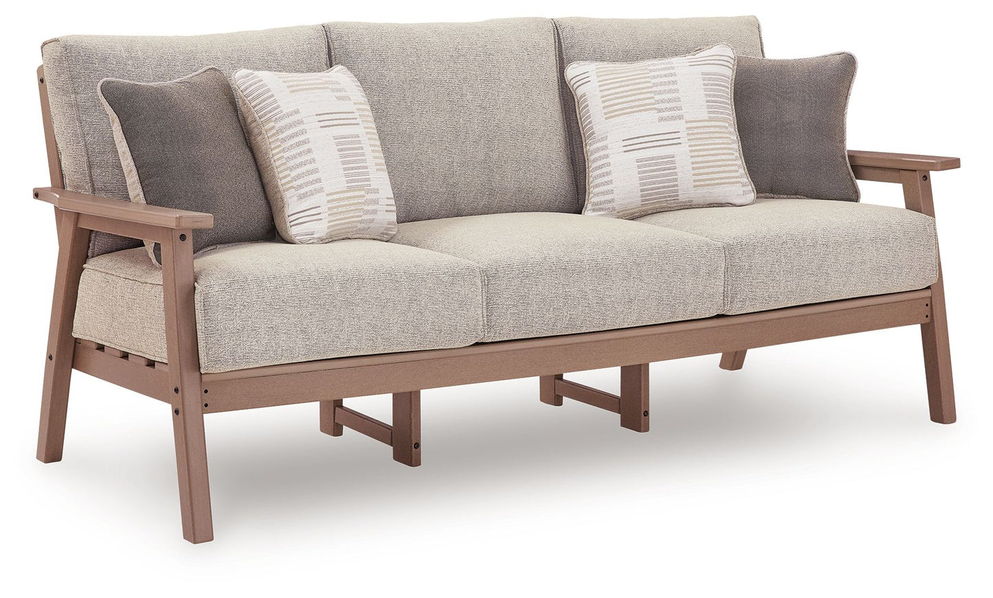 Grover Beach - Sofa With Cushion - Driftwood - Hornell Furniture Outlet
