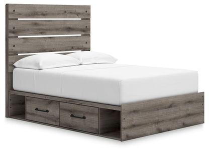 Graystorm - Panel Storage Bed - Hornell Furniture Outlet