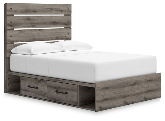 Graystorm - Panel Storage Bed - Hornell Furniture Outlet