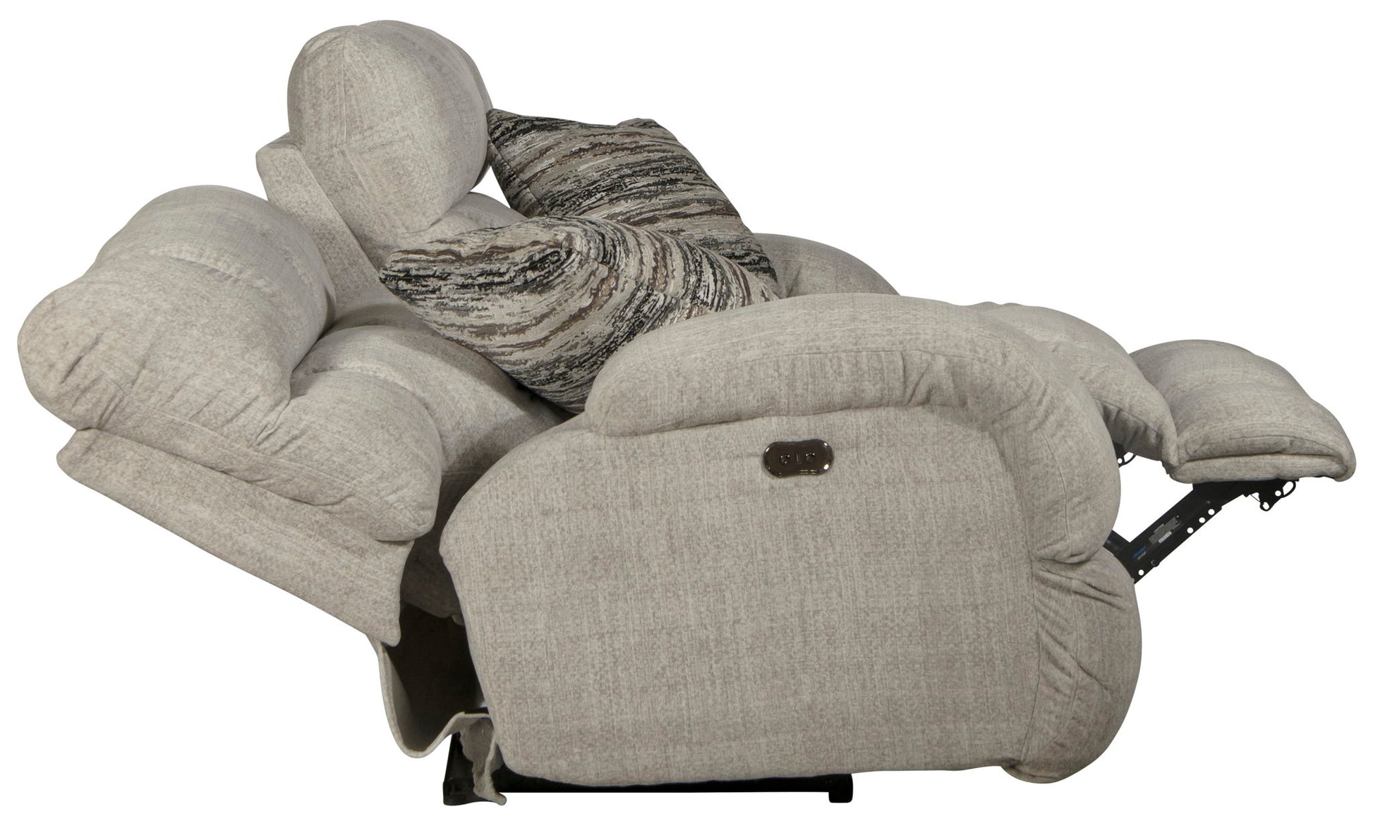 Ashland - Power Lay Flat Reclining Sofa - Hornell Furniture Outlet
