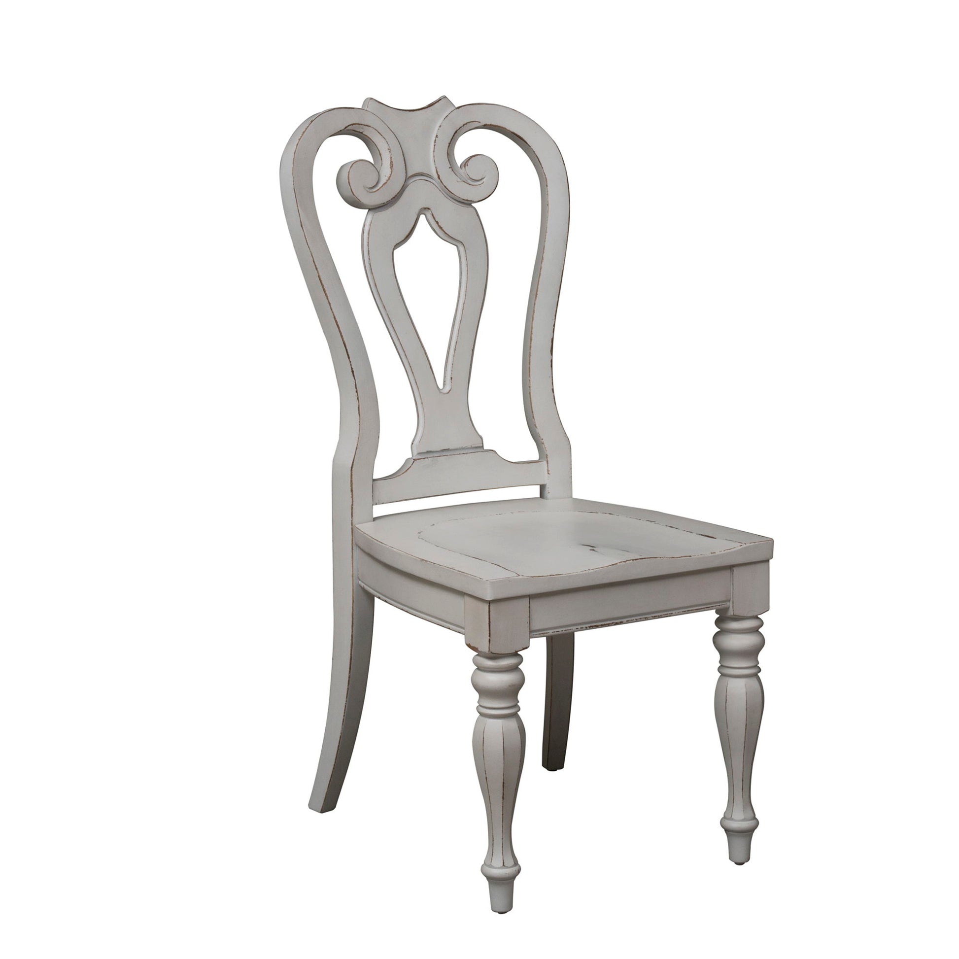 Magnolia Manor - Pedestal Table Set With Upholstered Chairs - Hornell Furniture Outlet