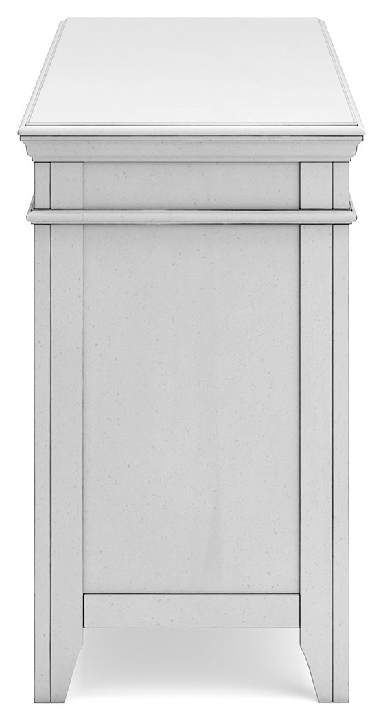 Kanwyn - Whitewash - Credenza - Hornell Furniture Outlet