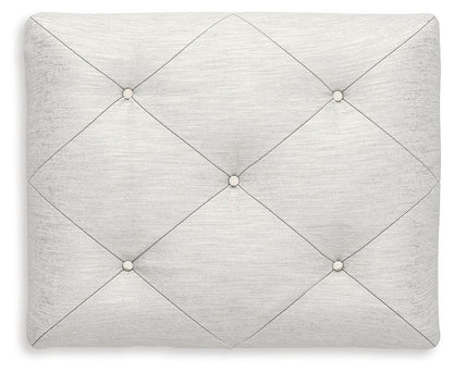 Kozlani - Vanity Upholstered Stool - White - Hornell Furniture Outlet